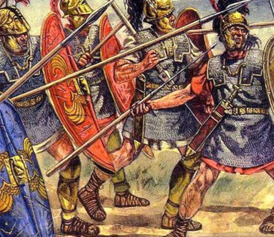 Scuturile legionarilor Republicii Romane