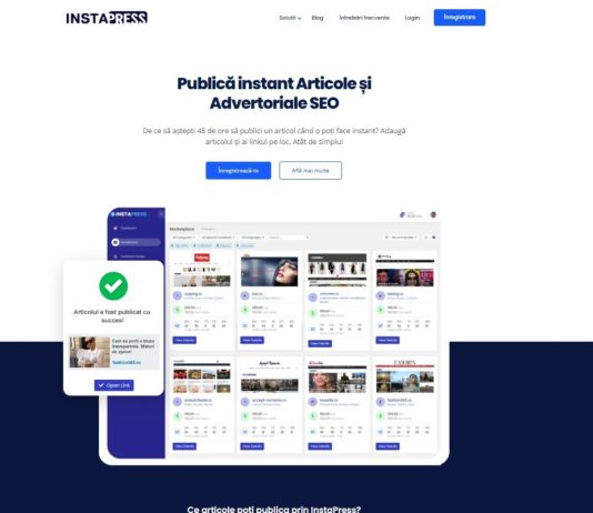 De ce am ales InstaPress – platforma inovatoare de publicare articole instant